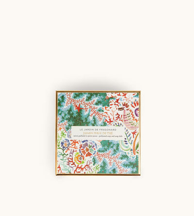 Jasmin Perle de Thé, Soap & Soap Dish - Fragonard (150g)