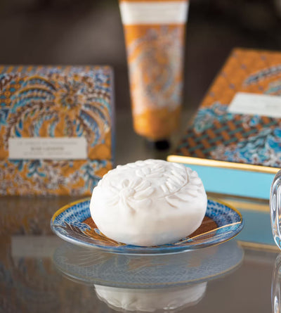 Rose Lavande, Soap & Soap Dish - Fragonard (150g)