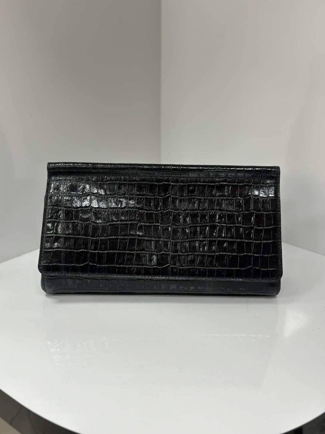 Luana Clutch Bag, Verde Sabbia (Made in Italy)