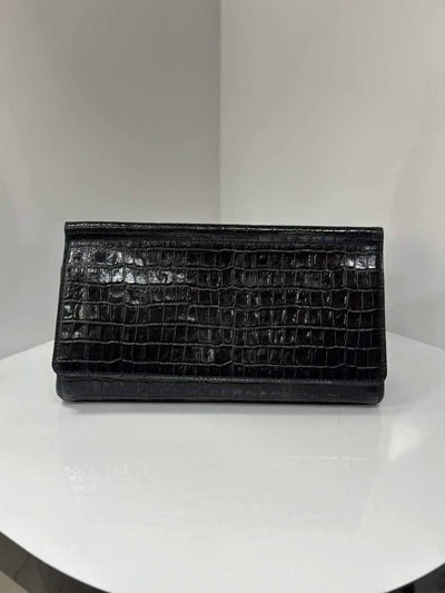 Luana Clutch Bag, Verde Sabbia (Made in Italy)