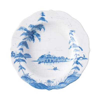 Country Estate Pasta/Soup Bowl - Delft Blue