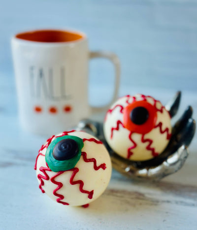 Halloween Spooky Eyeball Hot Chocolate Bomb Hot Cocoa, Single