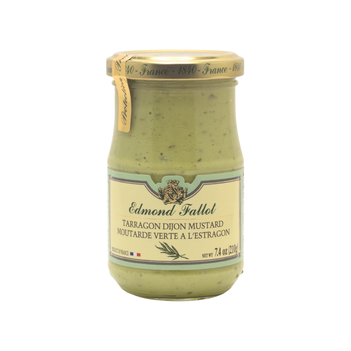 Green Tarragon Mustard - Edmond Fallot