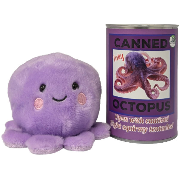 Inky the Canned Octopus, Foil Lid