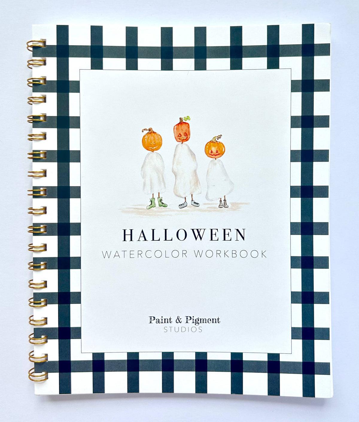 Halloween Vol. 1 Watercolor Workbook