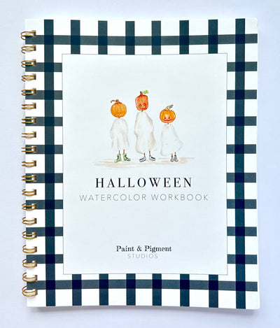 Halloween Vol. 1 Watercolor Workbook