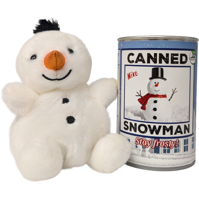 Mike the Canned Snowman, Foil Lid