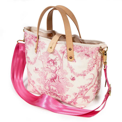 French Rose Toile Mini Tote - General Knot & Co.