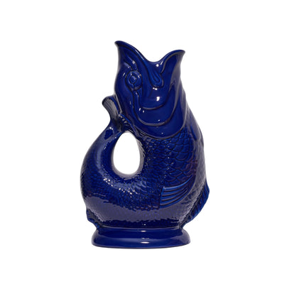 Cobalt Blue Gluggle Jug (XL)