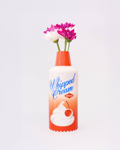 Ceramic Vase, Whipped Cream