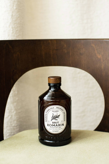 Organic Rosemary Syrup - Bacanha France (13.5oz / 400ml)