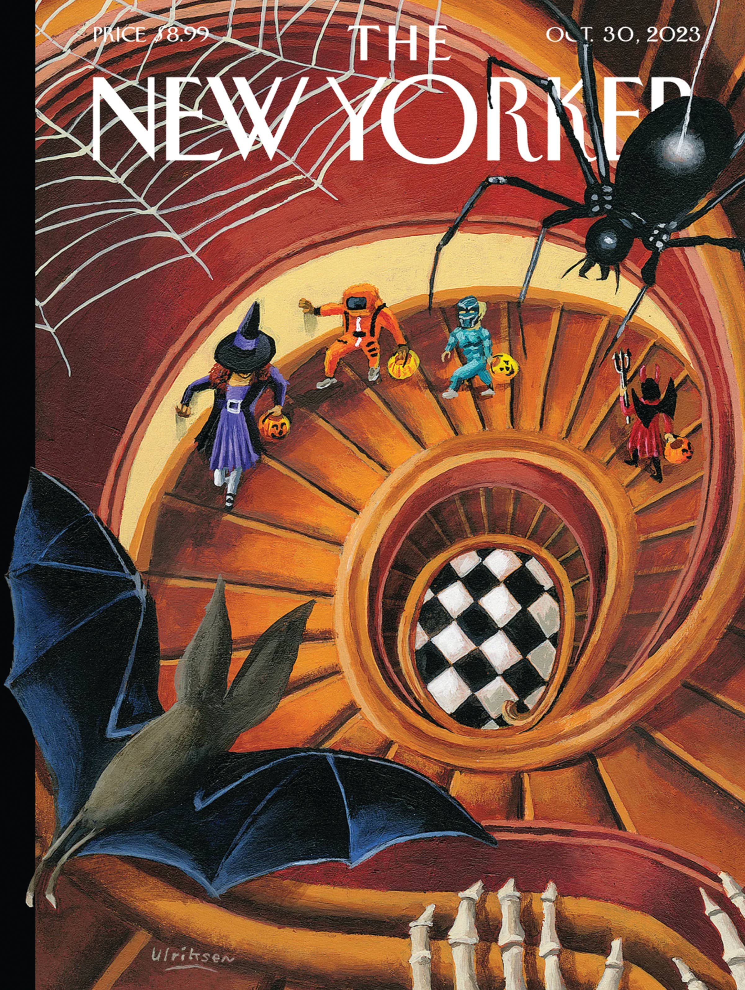 Spooky Spiral Jigsaw Puzzle, 1000 Pieces - New York Puzzle Co. (19.25in x 26.5in)