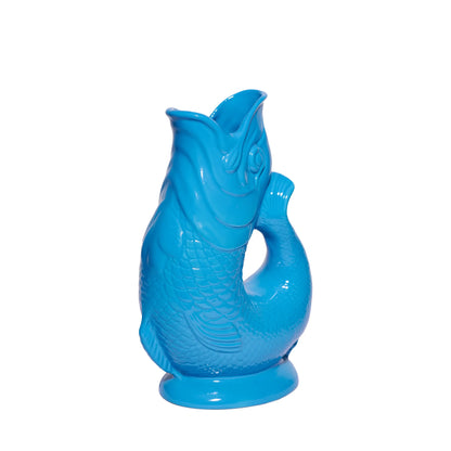 Turquoise Gluggle Jug (L)