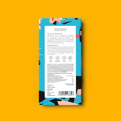 Isle of Skye Sea Salt Dark Chocolate Bar - Coco Chocolatier