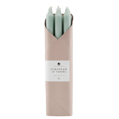 Taper Candles, Pure White - 12in (6 tapers)