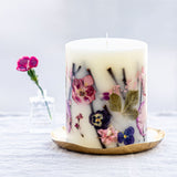 Candle, Blushing Rosewood - Rosy Rings (4.5in dia x 5.5in tall)