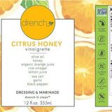 Citrus Honey Salad Dressing Vinaigrette & Marinade - Drench (12oz / 355ml)
