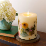 Candle, Lemon Blossom & Lychee - Rosy Rings (4.5in dia x 5.5in tall)