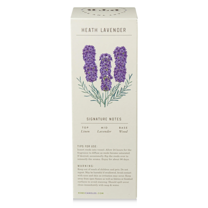 Heath Lavender Diffuser, Plant The Box Collection - KOBO Candles (4oz)