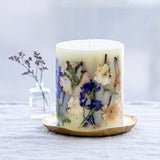 Candle, Vanilla Rain - Rosy Rings (4.5in dia x 5.5in tall)