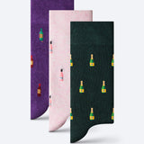 The Sommelier's Socks (3 pairs) - The London Sock Exchange