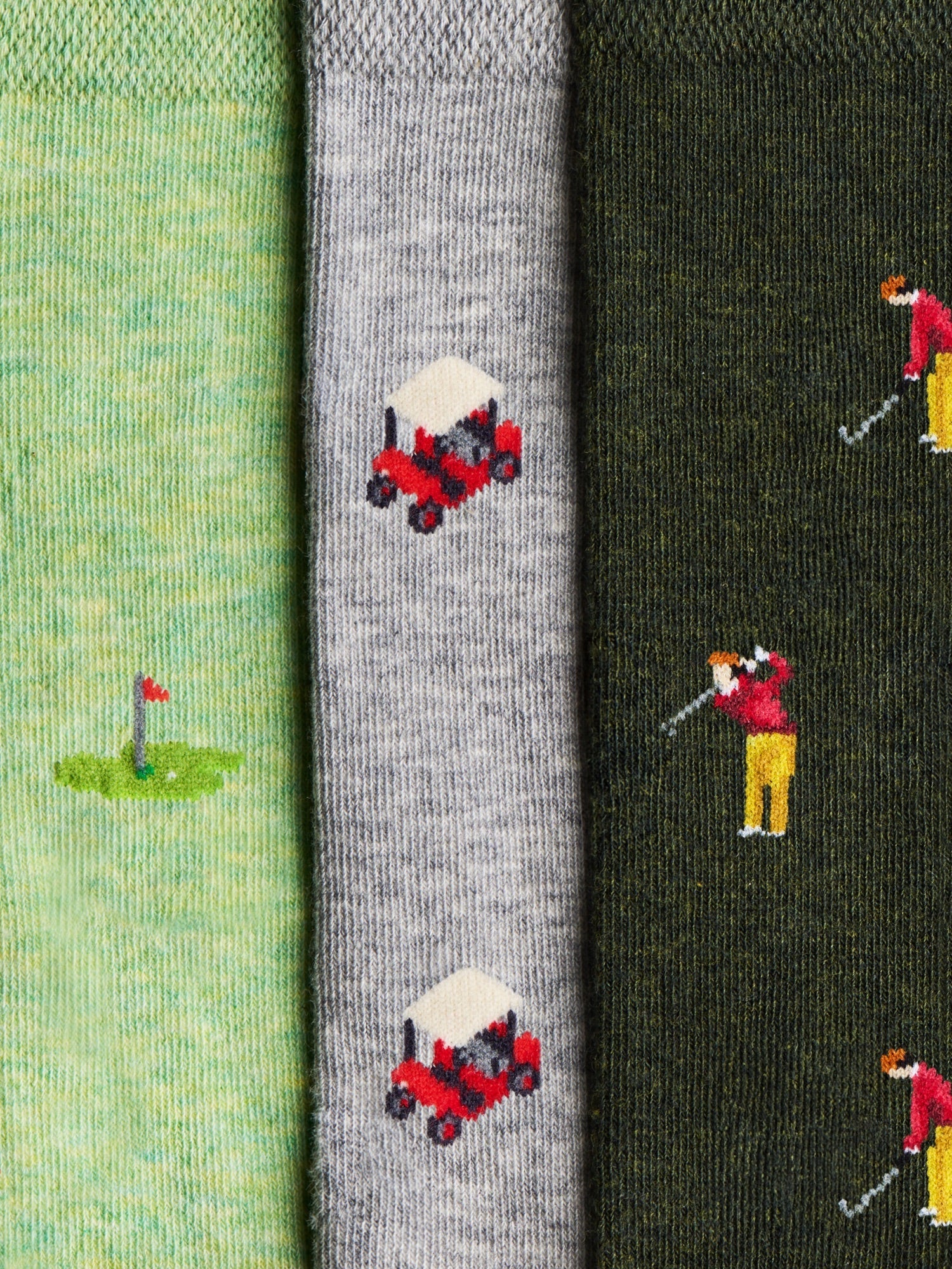 The Golfer's Socks (3 pairs) - The London Sock Exchange