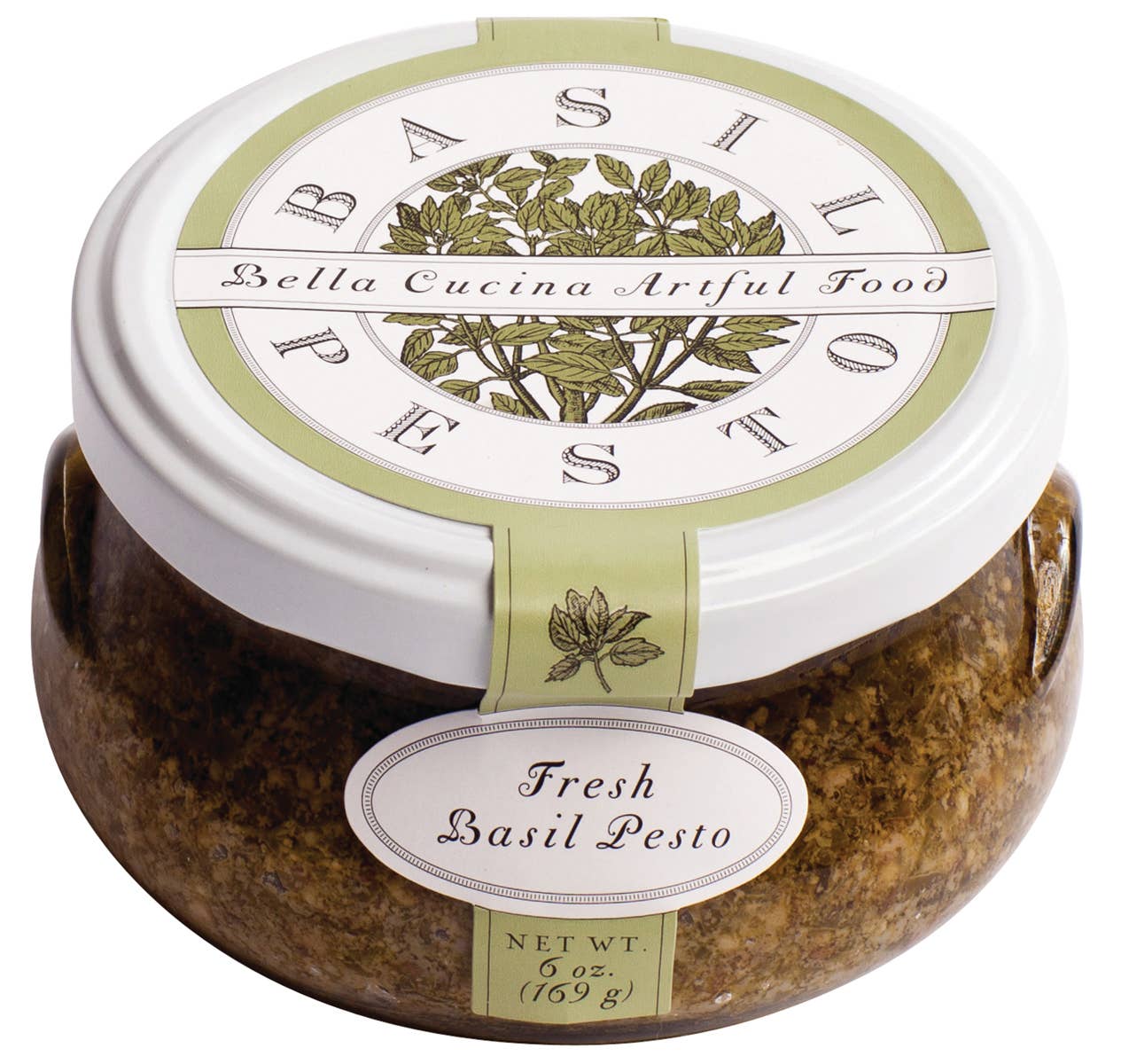 Fresh Basil Pesto - Bella Cucina (6oz / 170g)