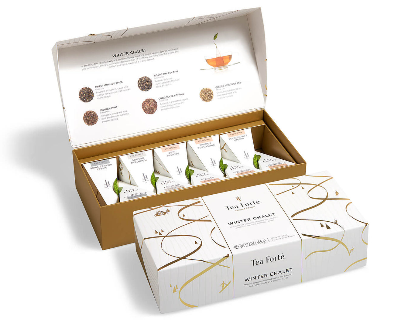 Winter Chalet Petite Presentation Box - Tea Forte (1.3oz / 38g)