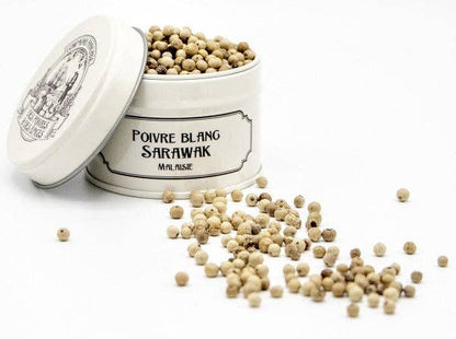 White Peppercorn Berries from Sarawak - Compagnie Française des Poivres et Epices