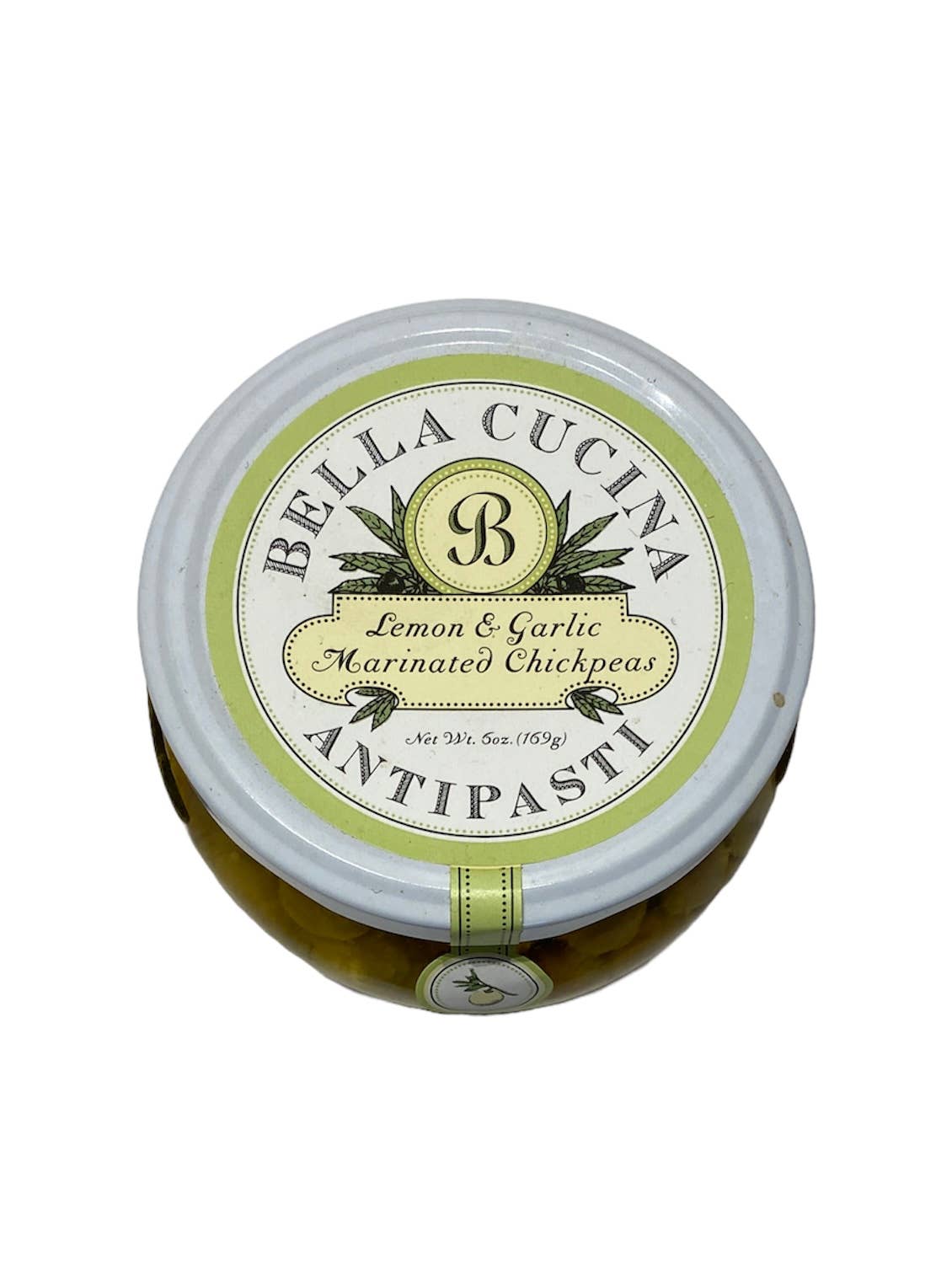Lemon & Garlic Chickpeas Antipasti - Bella Cucina (6oz / 170g)