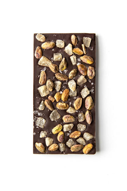 Ginger Pistachio - Wildwood Chocolate (85g)