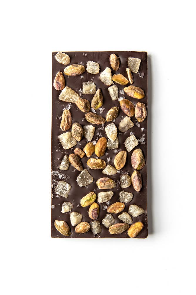 Ginger Pistachio - Wildwood Chocolate (85g)