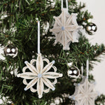 Ornaments, Quilled Snowflake Ornaments Box Set - Quilling Card