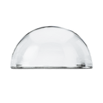 Vintage Crown Crystal Dome Paperweight (3.75in dia)