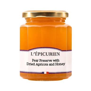 Pear Preserve with Apricots & Honey - L'Epicurien (11.3oz)