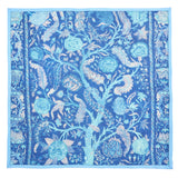 Mughal Dinner Napkins, Set of 4 - Siren Song (20in sq)
