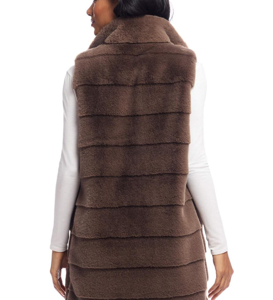 Faux Fur Weekender Vest - Fabulous Furs