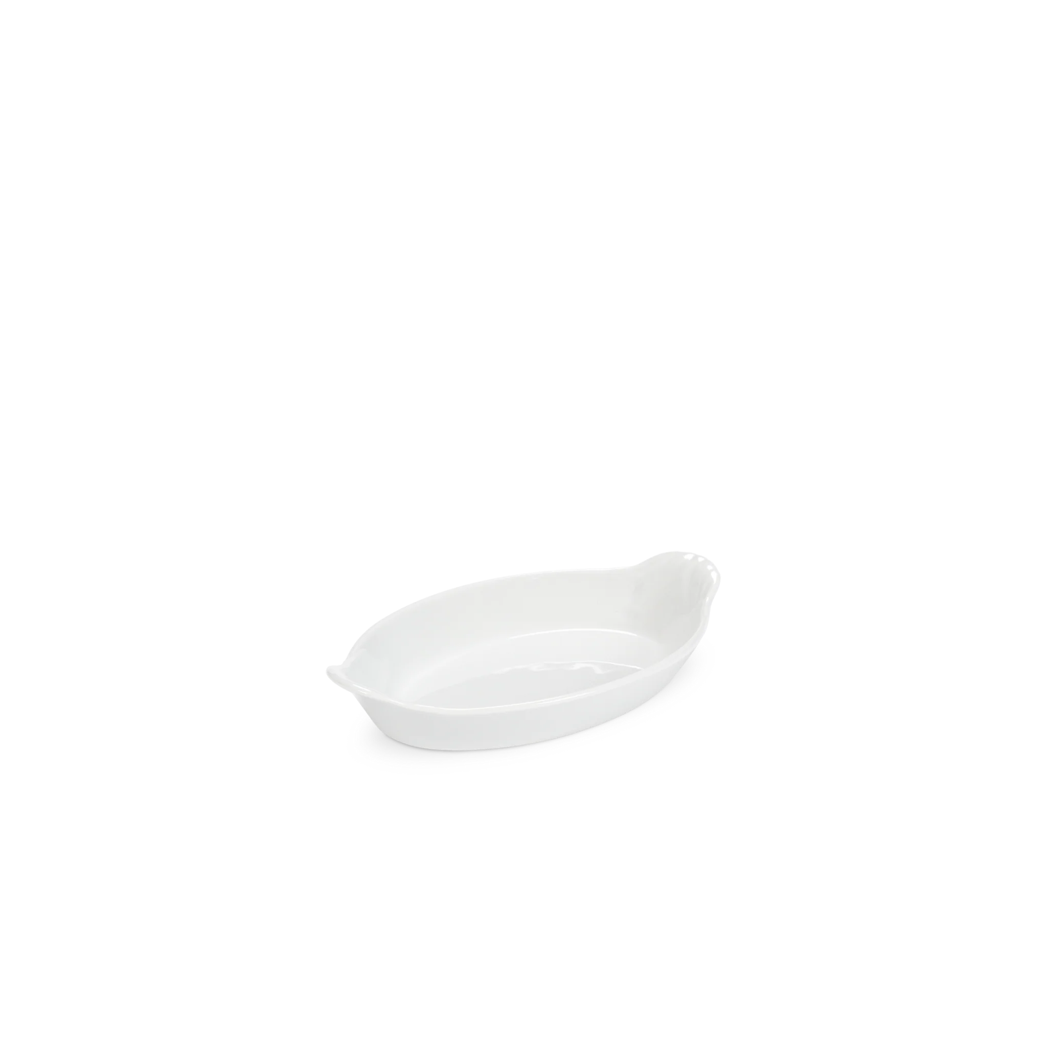 Everyday 8.5in Oval Ear Dish - Pillivuyt (8.5in L x 5in W x 1.5in H)