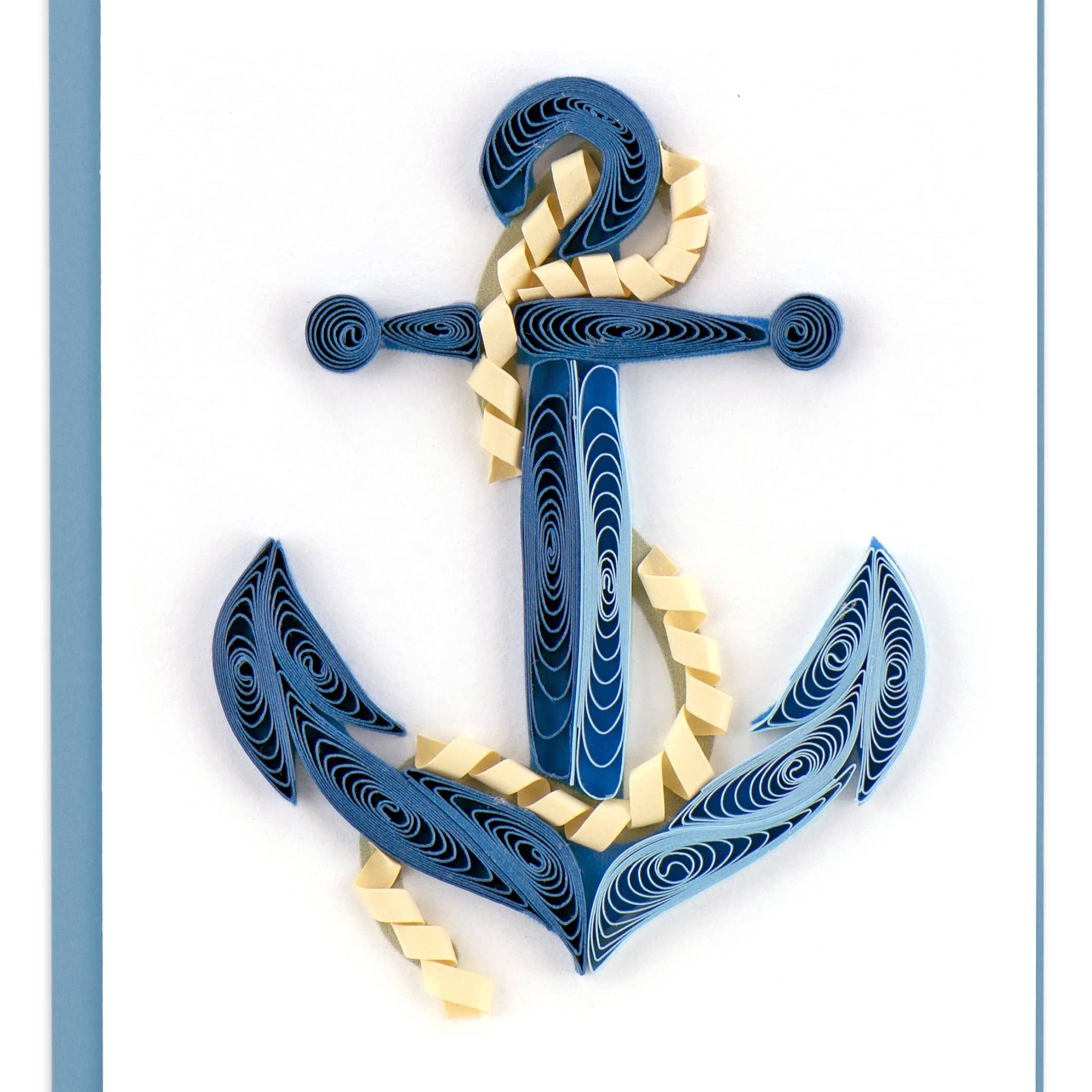 Mini Card, Anchor - Quilling Card