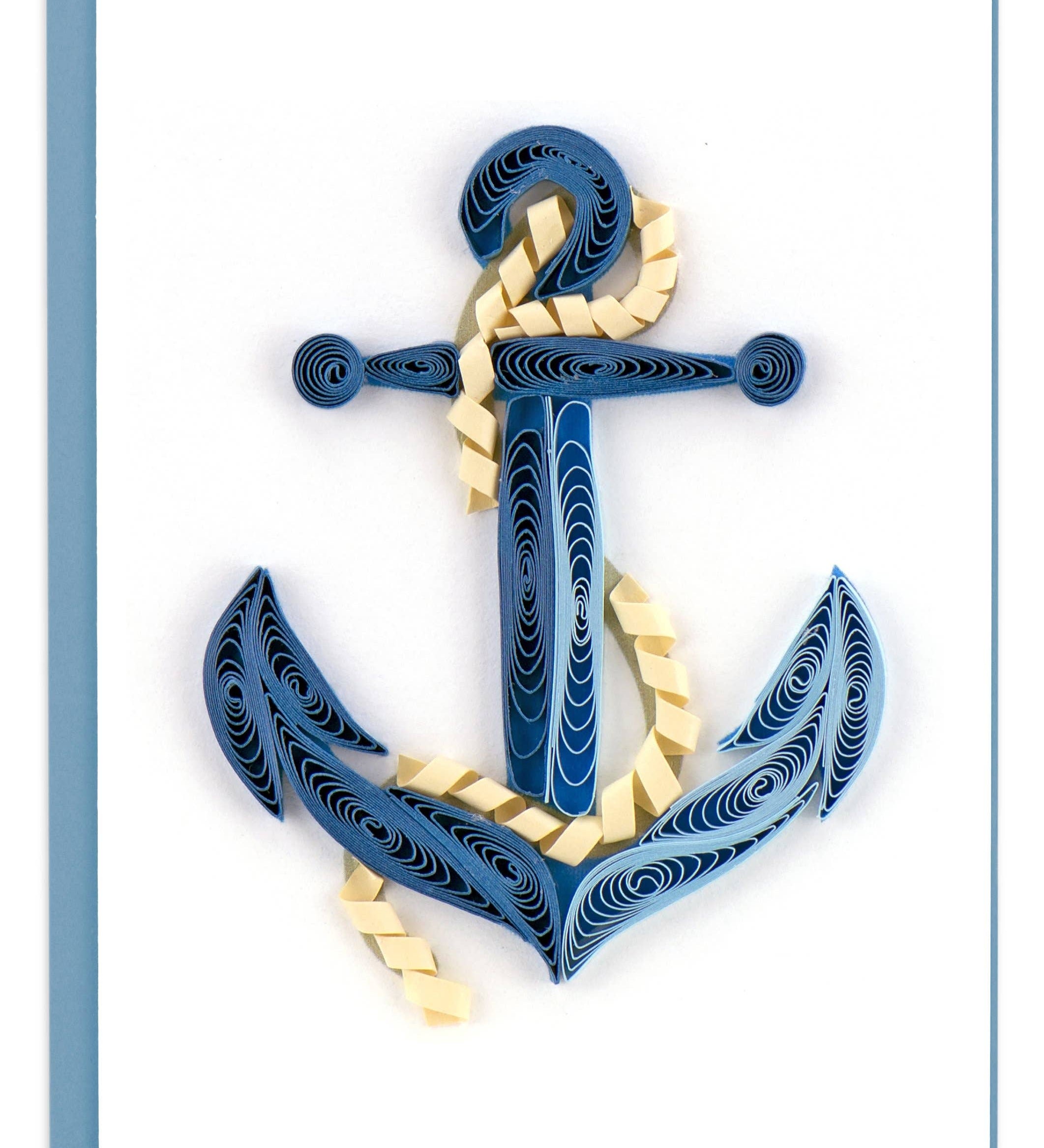 Mini Card, Anchor - Quilling Card
