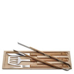 Grilling & BBQ Set, Oak (4-piece) - Jean Dubost Laguiole