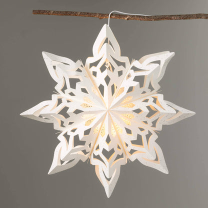 Sullivans Home Decor - LARGE HANGING PAPER SNOWFLAKE