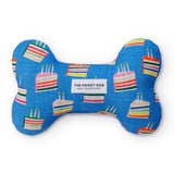 Make A Wish Birthday Dog Bone Squeaky Toy - The Foggy Dog