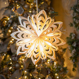 Paper Snowflake, Geometric (19in dia)