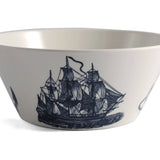 Scrimshaw Large Serving Bowls, Melamine (Set of 4) - THOMASPAUL (11.25in dia x 4.75in high)
