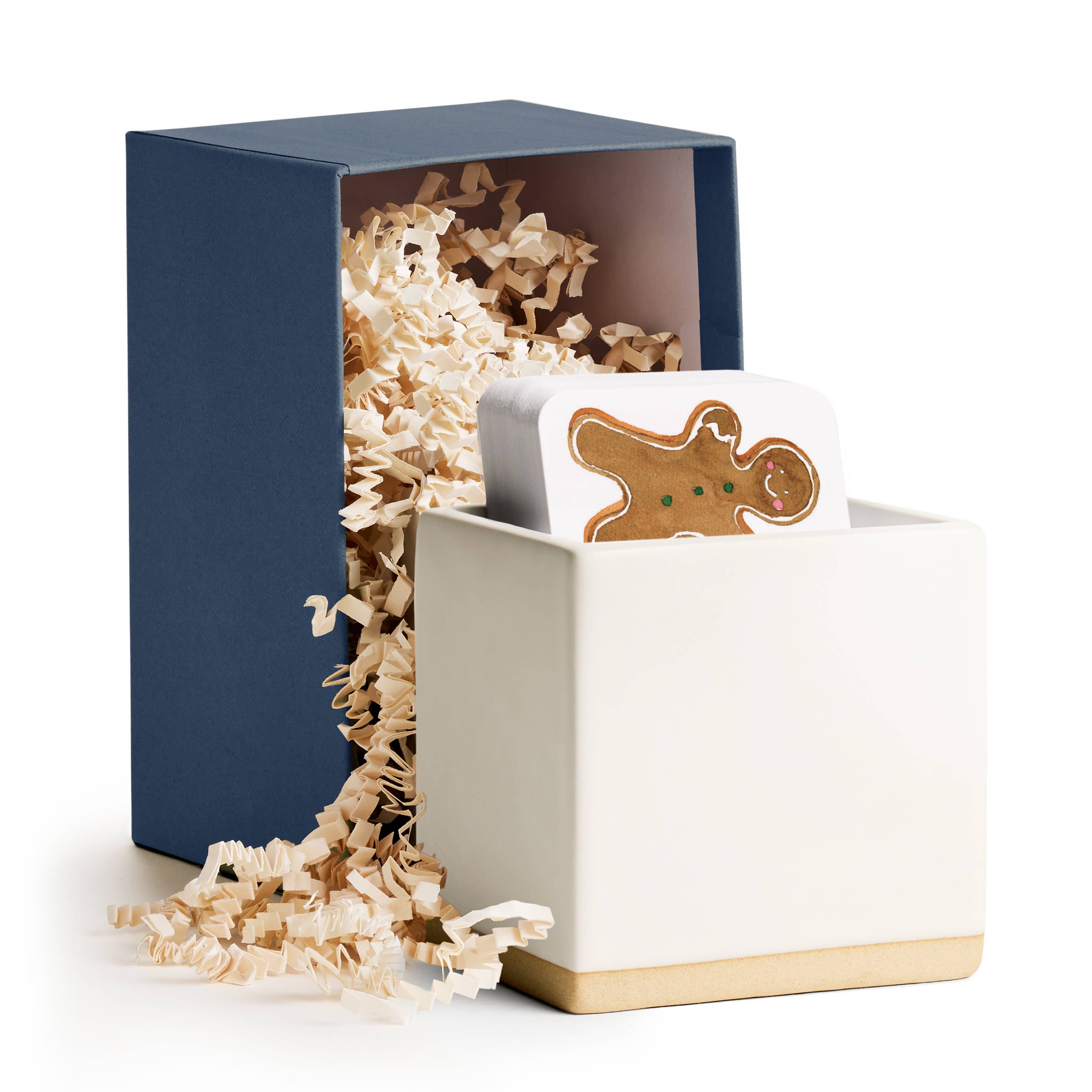 Ceramic Holder Gift Box, Blue