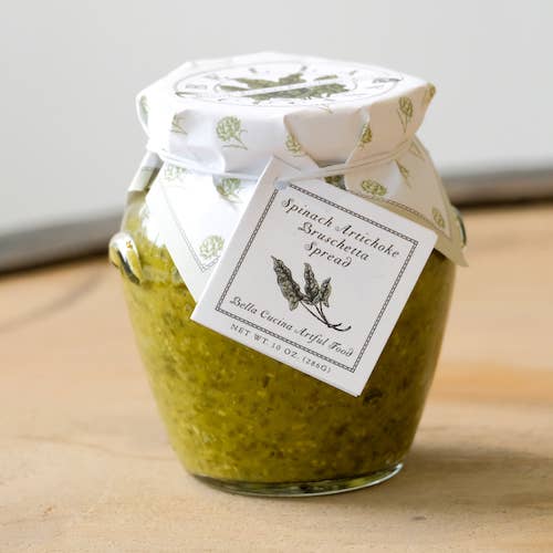 Spinach Artichoke Bruschetta Spread - Bella Cucina (10oz / 285g)