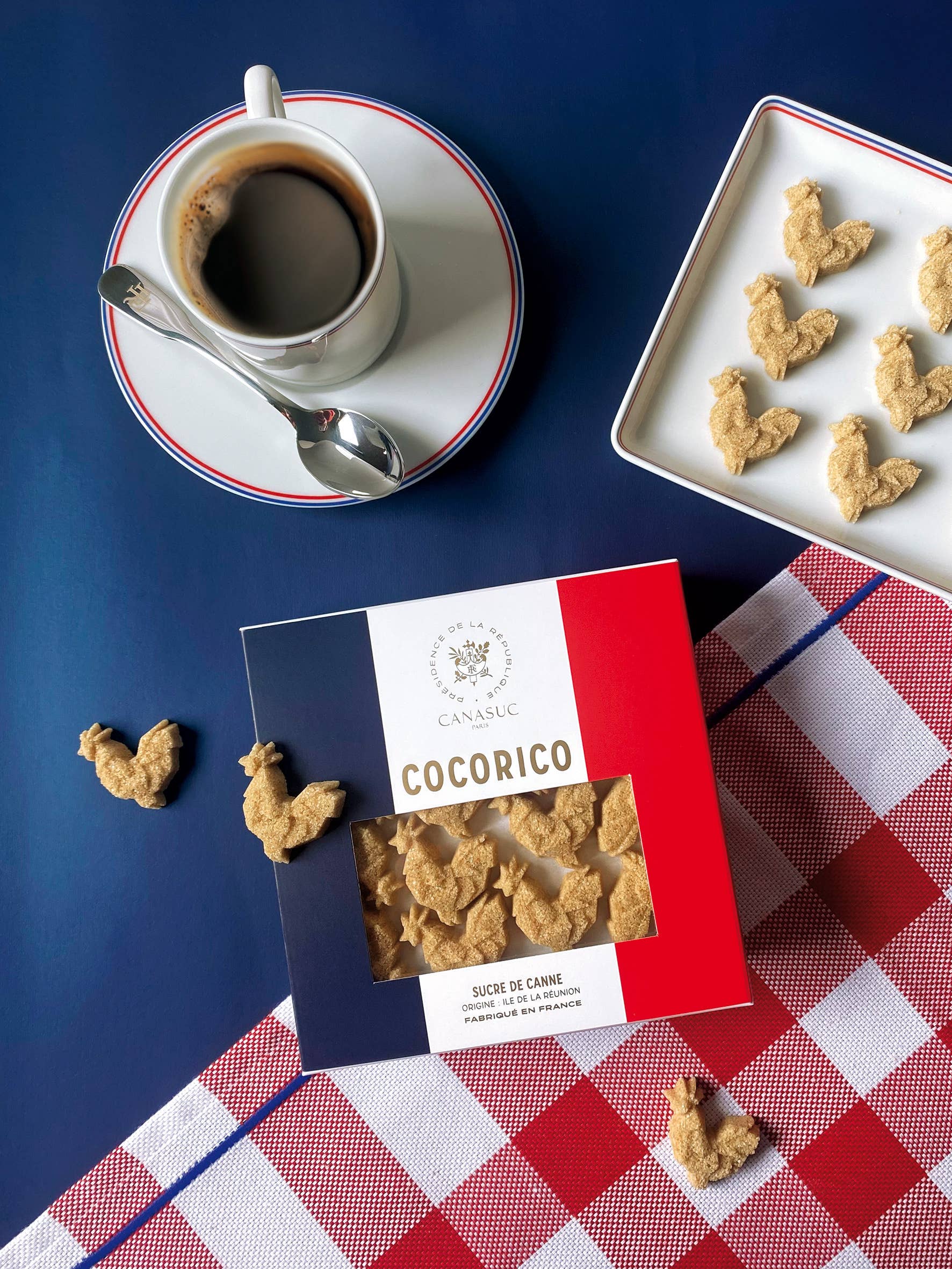 Sugars, Rooster-Shaped Cocorico - Canasuc (3.7oz / 105g)