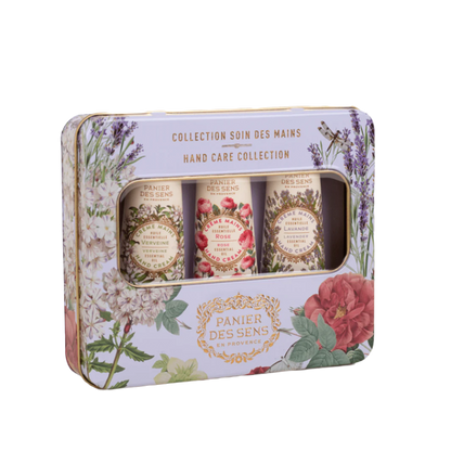 Hand Care Gift Set (Verbena, Rose, & Lavender) - Panier des Sens (3x 1oz / 30ml)