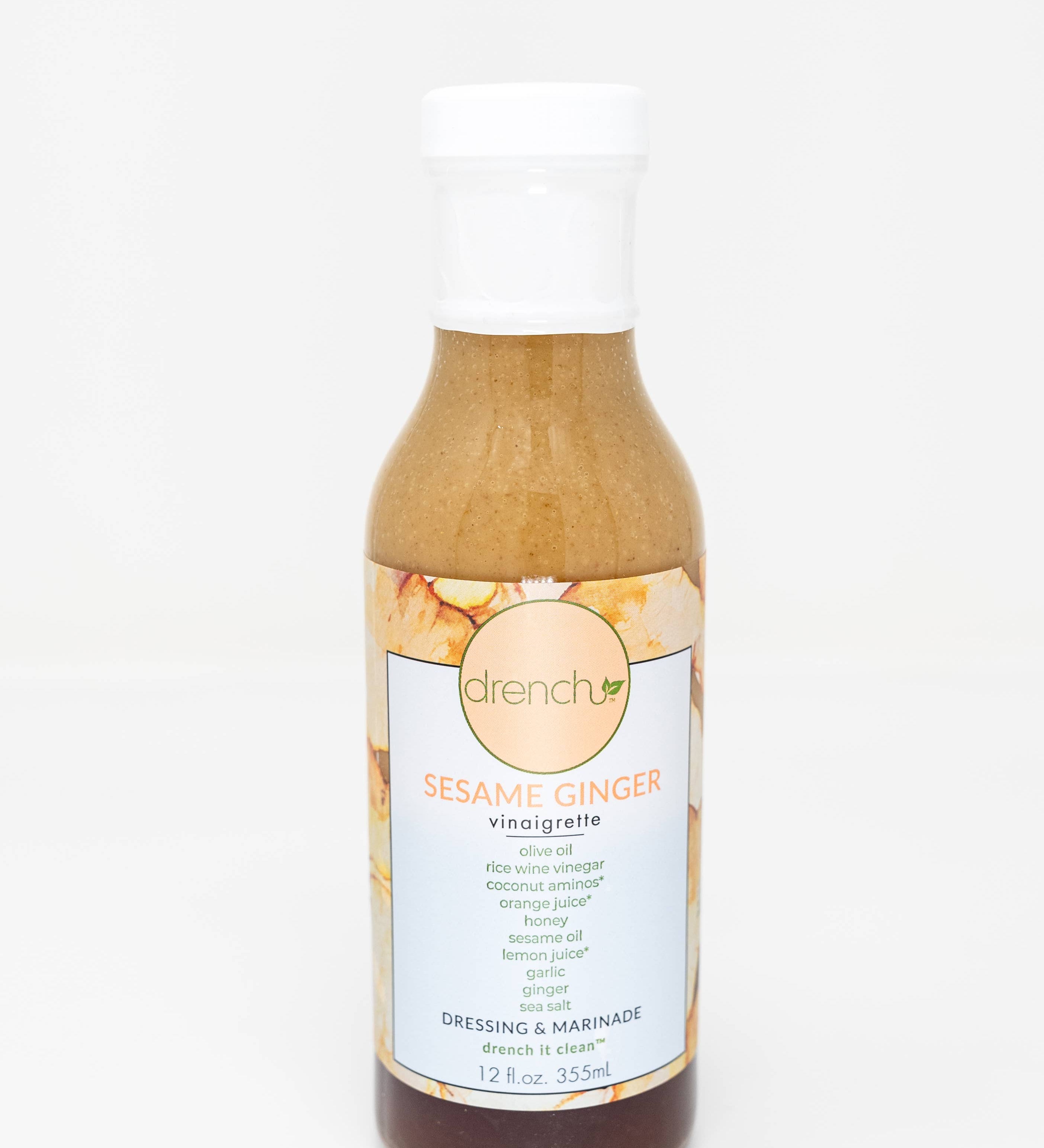 Sesame Ginger Salad Dressing & Marinade - Drench (12oz / 355ml)